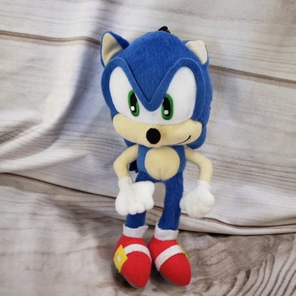 Sonic The Hedgehog Plush Clip Coin Purse Doll 9 Inch 2023 - Picture 10 of 10